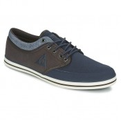 Collection Le Coq Sportif Denfert Hvy Cvs/2tones Bleu / Marron Chaussures Baskets Basses Homme Soldes